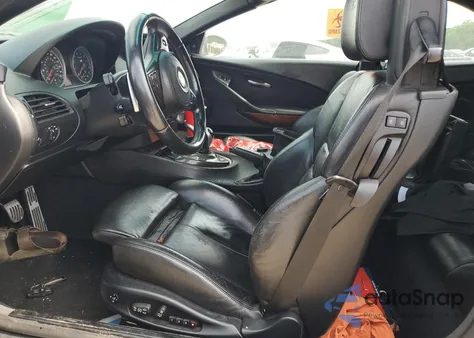 2008 BMW M6 из США, поврежденный, VIN WBSEK93508CY79059